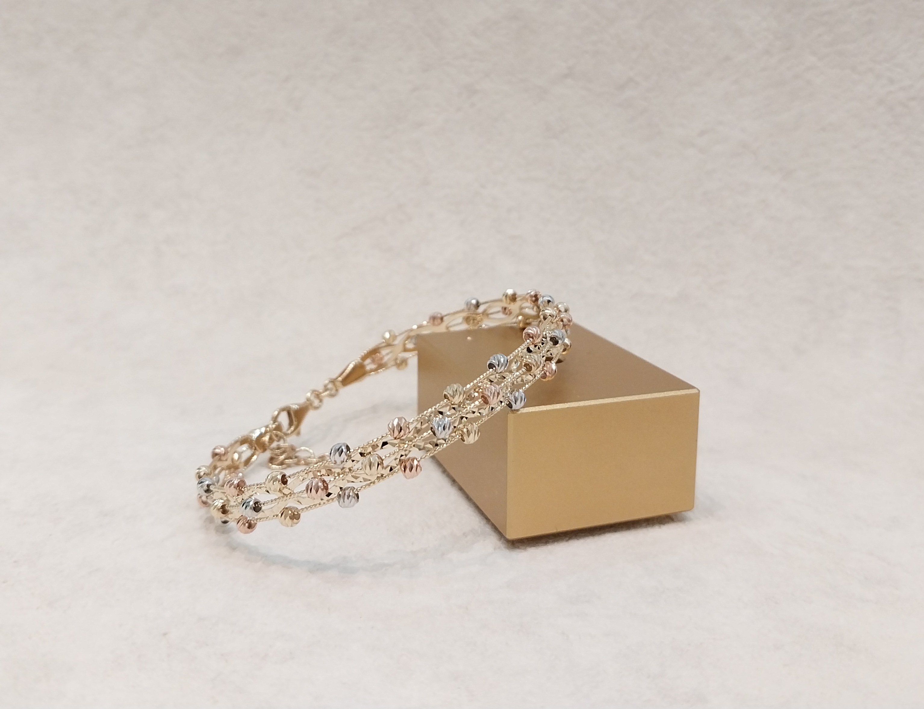 Simple/Easily-going Looks, Italy Gold 18k Bangle